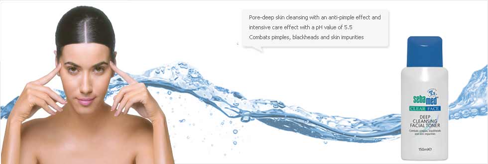 Best Facial Cleanser - Sebamed Deep Cleansing Facial Toner - Best Face Wash for Oily Skin